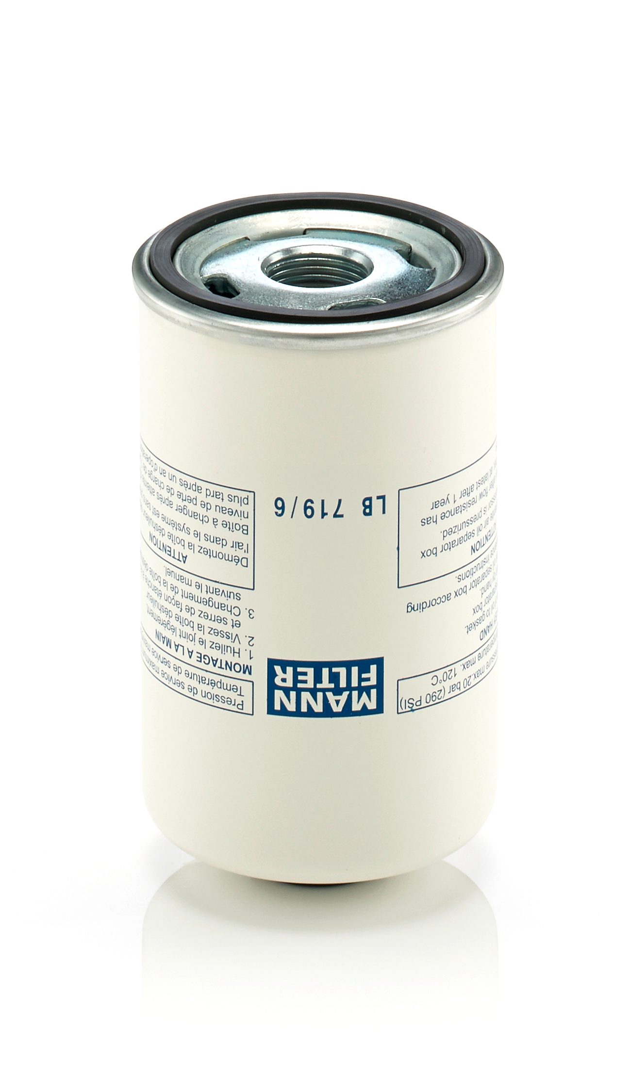 LB 719/6 - Basınçlı havayı yağdan arındırma -  MANN FILTER